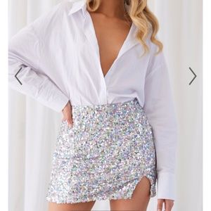 Ingrid Sequin Skirt